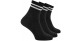 Носки стандарт черные с белым 3 пары