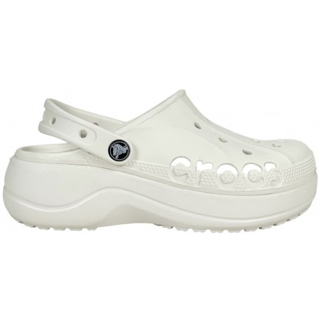 Crocs Baya Crush Clog белые