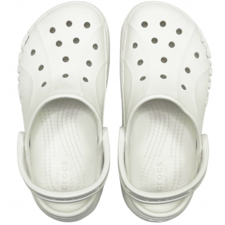 Crocs Baya Crush Clog белые