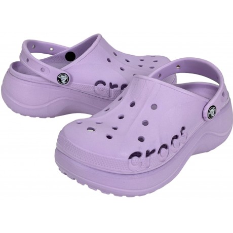 Crocs Baya Crush Clog лавандовые