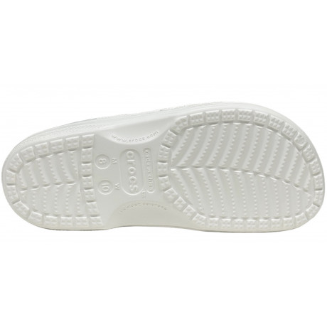 Crocs Baya Lined Fuzz Clog Утепленные Белые с темно-серым