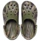 Crocs Baya Marbled Clog цвета хаки