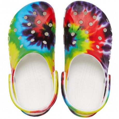 Crocs Baya Tie Dye Clog Разноцветные