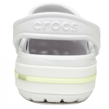 Crocs Bayaband Clog Белые с желтым