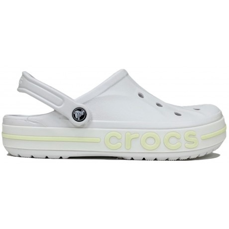 Crocs Bayaband Clog Белые с желтым
