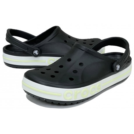 Crocs Bayaband Clog Черные с желтым