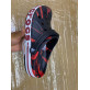 Crocs Bayaband Red Black Printed Красные