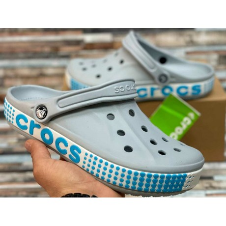 Crocs Bayaband Logo Motion Clog серые