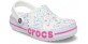 Crocs Bayaband Seasonal Printed Clog Белые