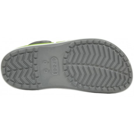 Crocs Bayaband Clog Серые с зеленым