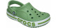 Crocs Bayaband Clog темно-зеленые с белым