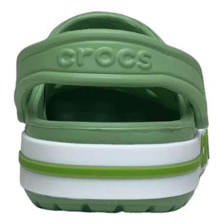 Crocs Bayaband Clog темно-зеленые с белым