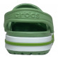 Crocs Bayaband Clog темно-зеленые с белым