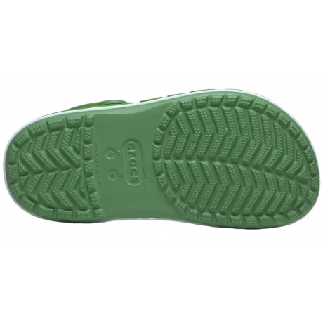 Crocs Bayaband Clog темно-зеленые с белым