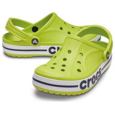 Crocs Bayaband Clog Зеленые с черным