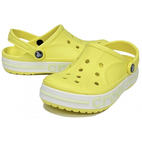 Crocs Bayaband Clog Желтые с белым