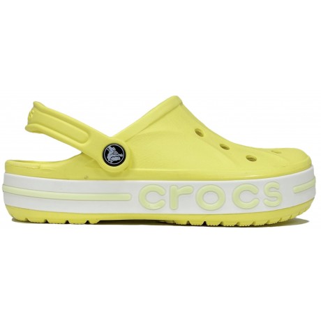 Crocs Bayaband Clog Желтые с белым