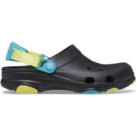 Crocs Classic All Terrain Clog Черные с голубым