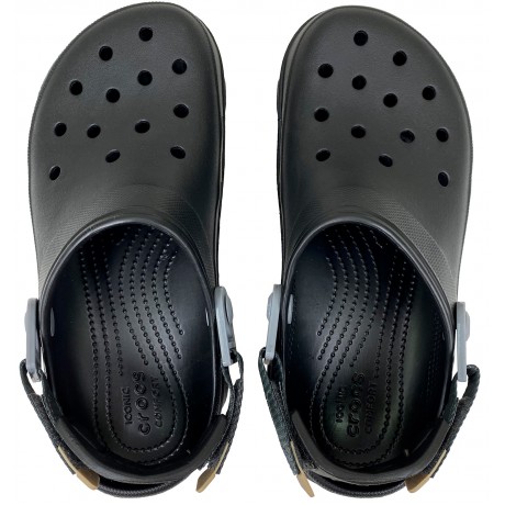 Crocs Classic All Terrain Clog Черные с серым