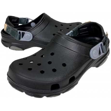 Crocs Classic All Terrain Clog Черные с серым