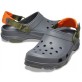 Crocs Classic All Terrain Clog Серые с оранжевым