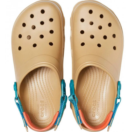 Crocs Classic All Terrain Clog Tan Justice Orange