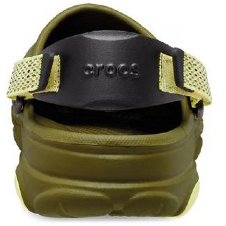 Crocs Classic All Terrain Clog Зеленые с желтым