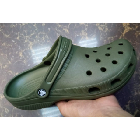 Crocs Classic Army Green зеленые