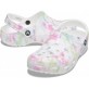 Crocs Classic Bleach Dye Clog Белые