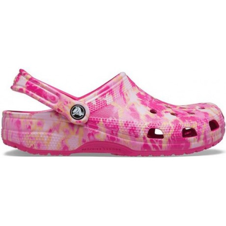 Crocs Classic Bleach Dye Clog Розовые
