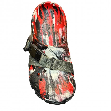 Crocs All-Terrain Atlas Clog Red Black