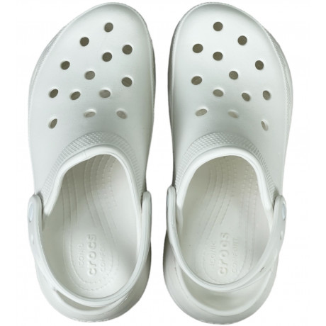Crocs Classic Crush Clog White Белые