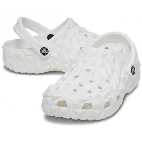 Сrocs Classic Geometric Clog White