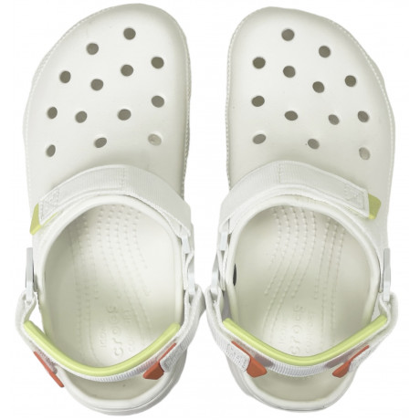 Crocs Classic Hiker Clog White Neon