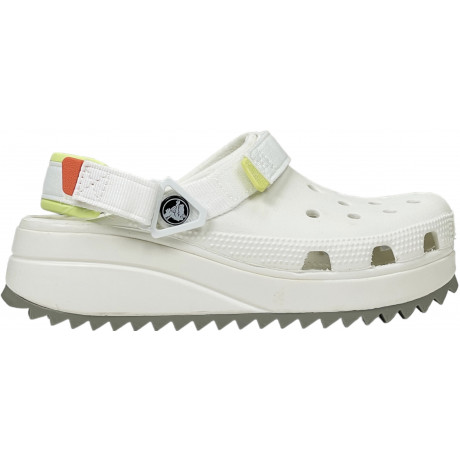 Crocs Classic Hiker Clog White Neon