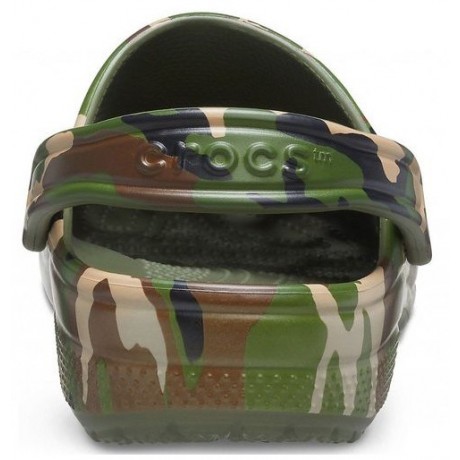 Crocs Classic Printed Camo Clog цвета хаки