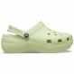 Женские кроксы Crocs Classic Platform Clog Светло-зеленые