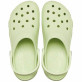 Женские кроксы Crocs Classic Platform Clog Светло-зеленые