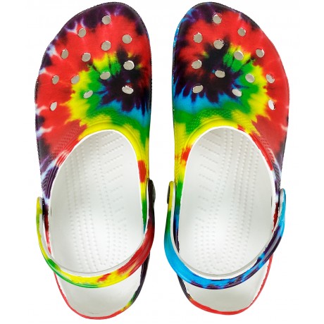 Crocs Classic Tie Dye Clog Разноцветные