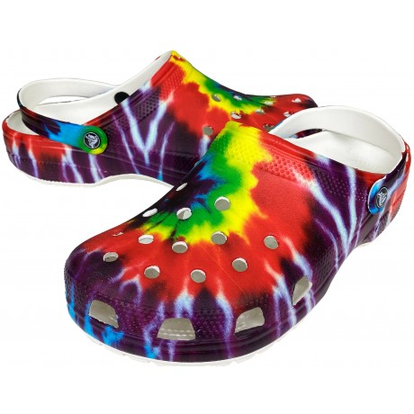 Crocs Classic Tie Dye Clog Разноцветные