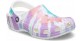 Crocs Classic Tie-Dye Graphic Clog Коралловые