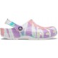 Crocs Classic Tie-Dye Graphic Clog Коралловые