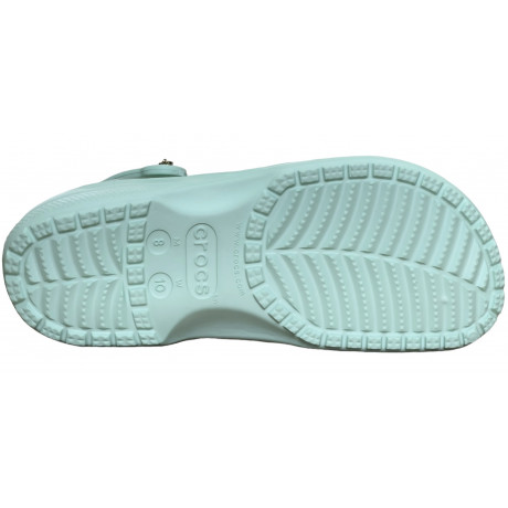 Crocs Classic Translucent Clog Charms Mint Мятные