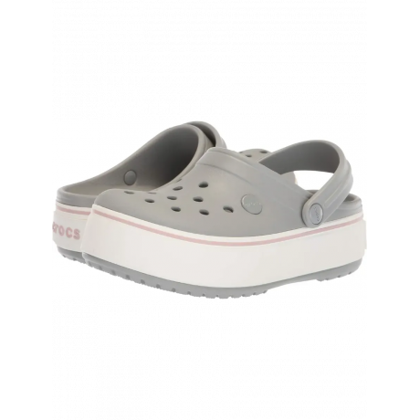 Crocs Crocband Platform Clog Grey Серые