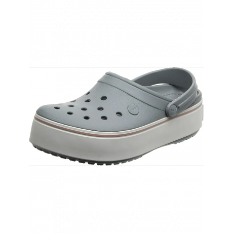 Crocs Crocband Platform Clog Grey Серые