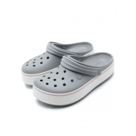 Crocs Crocband Platform Clog Grey Серые