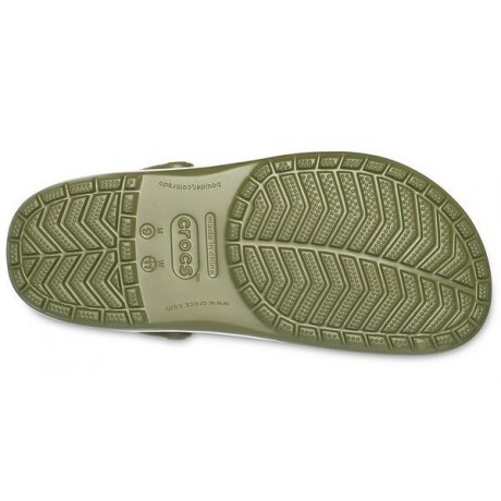 Crocs Crocband цвета хаки