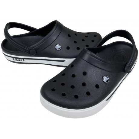 Crocs Crocband II Clog Black White
