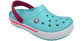 Crocs Crocband II Clog голубые с розовым