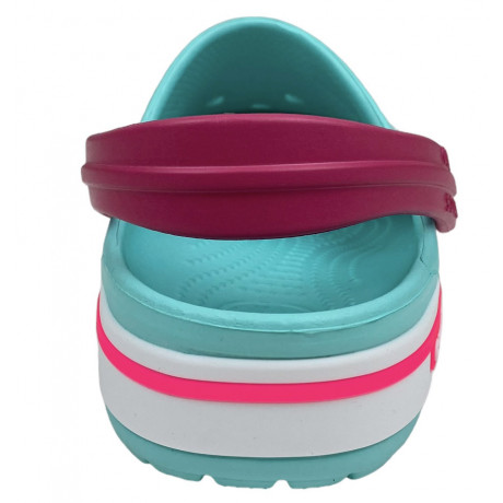 Crocs Crocband II Clog голубые с розовым